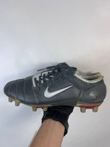 Scarpe da calcio Nike Air Zoom Total 90 III FG bianche argento nere US 11 EU 45 - Foto 1 di 8