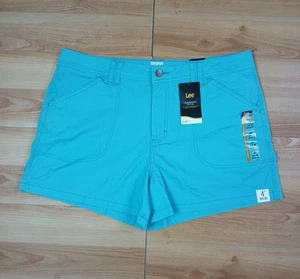 Lee Workwear legendäre Carpenter mittelhohe Damenshorts buchtblau Größe 16 Medium - Bild 1 von 16