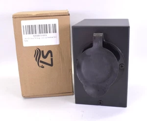 50 Amp 3 Prong Outdoor outlet box twist lock RV / Generator Plug in S7 - Picture 1 of 7