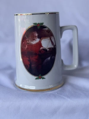 Taza vintage 1996 Coca-Cola "Good Boys and Girls" con borde dorado de Ultimate Source Foto 1 de 4