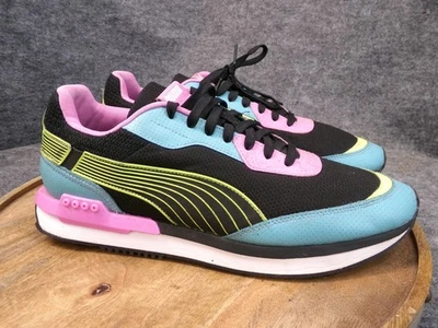 Puma Mens City Rider SWXP Size 13 US Lace Up Sneakers Casual Shoes 385498-01 - Image 1 of 4