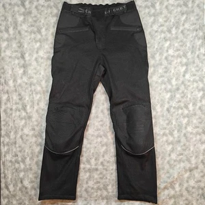 Joe Rocket Black Mesh Motorcycle Pants, Size 34-35, Protective Gear - Picture 1 of 14