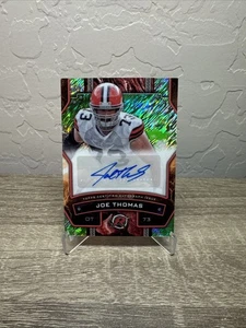 2024 Topps Resurgence Joe Thomas Green Static Auto /15 #RS-JT Cleveland Browns - Picture 1 of 1