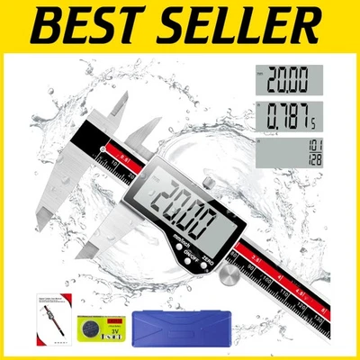 Durable Electronic Caliper with Extra-Large LCD Screen for Accurate Measurements - Image 1 of 4