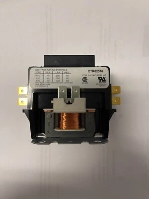 (QTY 4) Service First Contactor;2P 40A 24VAC/Screw/ CTR2576 - Image 1 of 4