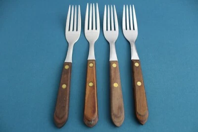 4 tenedores de cena Washington Forge TOWN & COUNTRY acero inoxidable EE. UU. 7 1/4" Foto 1 de 4