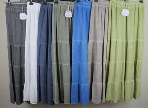 Nueva Falda Verano 2024 Damas Italiana Elástica Panel de Cintura Inserto Diseño - Imagen 1 de 9