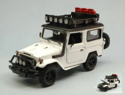 Toyota FJ40 Land Cruiser 1974 White 1:24 Model MOTORMAX - Immagine 1 di 2