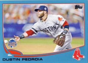 (73) 2013 Topps Update DUSTIN PEDROIA Walmart Blue All-Star Red Sox #US114 LOT - Picture 1 of 1