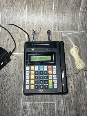 Hypercom Vital T7P-7 Thermal Print Credit Card Terminal T7P-RRE01 Works - Image 1 of 4