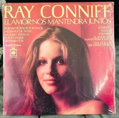 RAY CONNIFF -EL AMOR NOS MANTENDRA JUNTOS- 1975 MEX LP STILL SEALED ORCHESTRA - Image 1 of 2