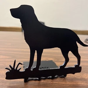 Bookends (2) | Labrador Retrievers  | Heavy Duty Steel, Black Matte | 7”x6” | - Picture 1 of 23