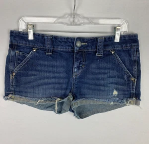 Daytrip Shorts Womens Capricorn Whiskered Slash Pockets Fringed Cuffs 29 - Picture 1 of 8