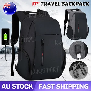 Anti-theft Backpack USB Charging Waterproof Laptop Travel Shoulder School Bags - Picture 1 of 10