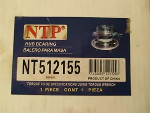 NTP 512155 Rear Wheel Hub and Bearing Assembly 900501 - Picture 1 of 4