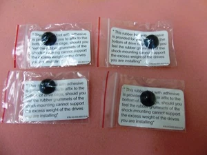 Server Hard Drive Cage Rubber Foot Feet w/ adhesive 4S-600-80010-N  (Set of 4) - Picture 1 of 6