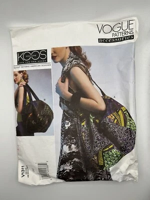 Vogue 2012 Sewing Pattern #V1311 Koos Van Den Akker American Designer Lined Bags - Image 1 of 2