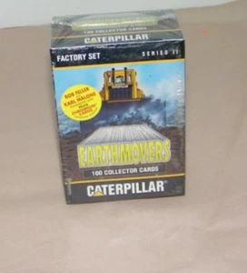 Caterpillar Earth Movers 1994 Factory Set Series II 100 Collector Cards Sealed - Bild 1 von 3