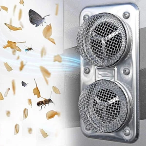2pcs For RV Furnace Vent Cover 2.8inch Flying Insect Bug Screen Camper Mesh Kit, - Picture 1 of 12