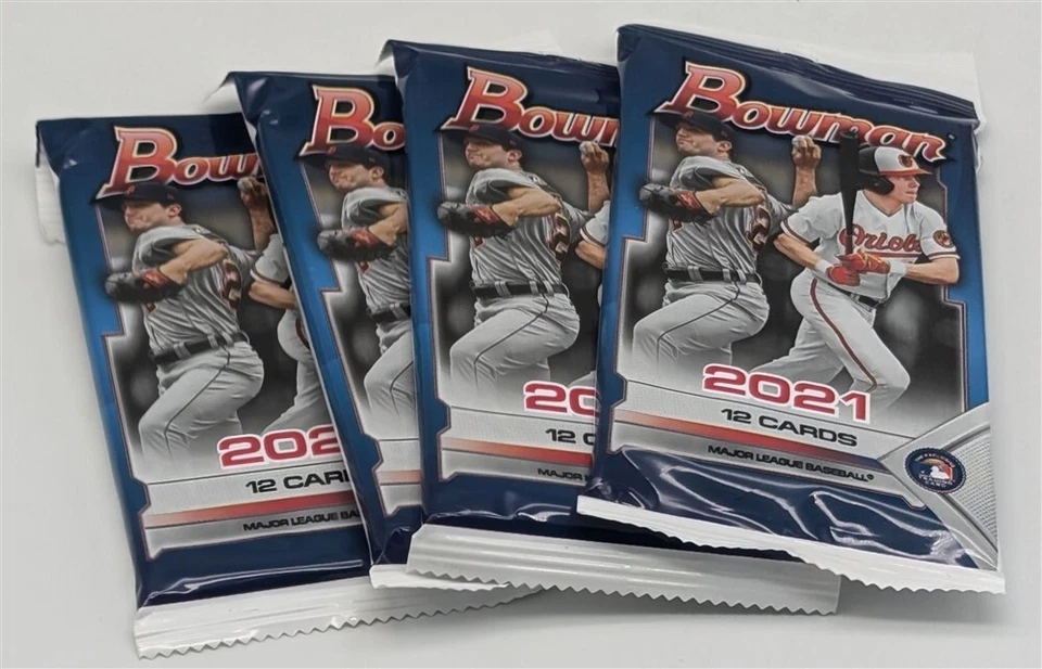 Topps Bowman 2021 MLB Baseball Trading Card Pack
