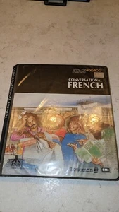 Casetes franceses conversacionales Atari 8 bits 400 800 1980 CX4119 sin libro - Imagen 1 de 3