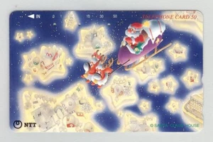 Telefonkarte WEIHNACHTEN CHRISTMAS Japan Telephon Card NO Sip Telecom - Bild 1 von 2