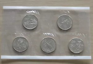 5-2000p US Mint State Quarter #2 Mass, Md, South Carolina, New Hamp, Virginia - Picture 1 of 4