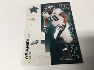 2007 Leaf Rookies & Stars - Rookie #189 Victor Abiamiri /999 (RC) - Picture 1 of 2
