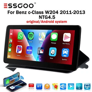 Para Mercedes Benz Clase C W204 2011-2014 Apple Carplay Coche Estéreo DSP GPS 6+128G - Imagen 1 de 18