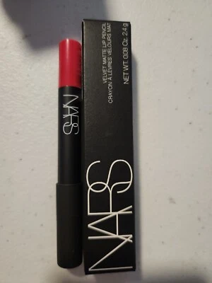 NARS Velvet Matte Lip Pencil Crayon (Shade Famous Red) Full Size ~NEW  - Image 1 of 3