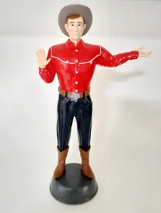 BIG TEX Texas State Fair Cowboy Plastic Figure 13" Tall Vintage VGC Rare - Picture 1 of 7