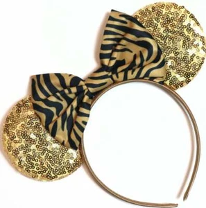 Tiger Stripe Animal Kingdom Ears, Animal Kingdom Mickey Ears, Minnie ears  - Picture 1 of 1