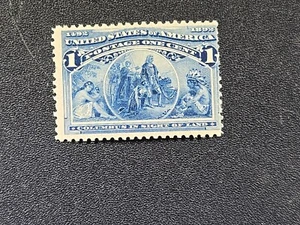 1892 U.S. 1 cent COLUMBIAN - Scott# 230 - Mint, never hinged stk#XM - Picture 1 of 5