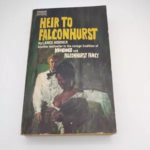 Heir To Falconhurst Lance Horner Vintage 1968 Fawcett Taschenbuch - Bild 1 von 7