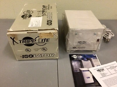 NEW, TRIPP LITE POWER PROTECTION IS500HG 500W ISOLATION TRANSFORMER, FREE SHIP - Image 1 of 4