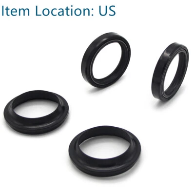 Juego de sellos de aceite amortiguador de horquilla para Honda CR125R 1994-2007 CR500R 1996-01 CR250R 1995 Foto 1 de 4