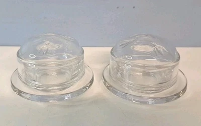 Lot Of 2 La Rochere Butter/Jam Keepers 2.47 Oz Clear Bees - Image 1 of 4
