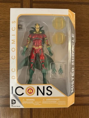 Figura de acción suelta posable de 6" Mister Miracle 2015 DC Collectibles Icons Foto 1 de 2