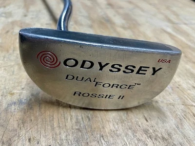 "Putter de mazo Odyssey Dual Force Rossie II mano izquierda eje de acero derecho 35""" Foto 1 de 4