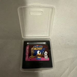 Sega Game Gear Sonic The Hedgehog Blast con custodia - Foto 1 di 4