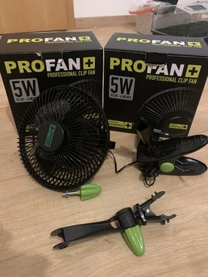 Garden Highpro Profan 5W Ventilator - 15cm, Schwarz 1x - Bild 1 von 4