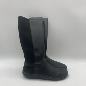 Womens Size 8.5/ 39 Eu Vivo Barefoot Ryder L Knee Black Boots 203111-01 WildHide - Picture 1 of 10