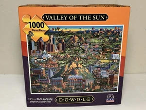 Dowdle 1000 Stk. Puzzle Tal der Sonne Neu USA - Bild 1 von 6