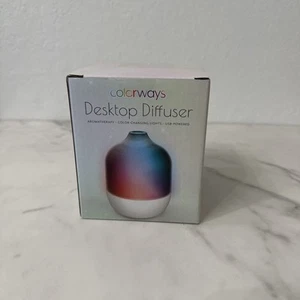 Desktop Diffusor LED Farbwechsel Lichter USB-betrieben Aromatherapie Colorway A1 - Bild 1 von 5