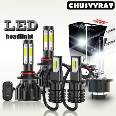 Para FIT Lexus IS300 2003 2004 2005 Kit de Faros Altos, Bajos y Antiniebla Foto 1 de 4