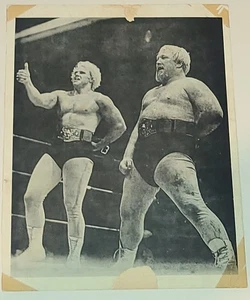 POSTER Portland Wrestling Card Memorial Coliseum Curt Hennig & Lonnie Mayne WWF - Bild 1 von 4