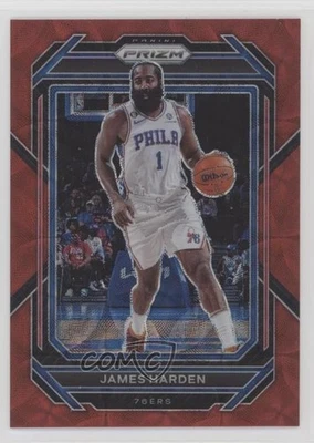 2022-23 Panini Prizm Choice Red Prizm /88 James Harden #35 - Image 1 of 3