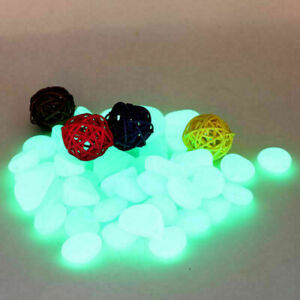 Aquarium Fish Tank Glow In The Dark Shiny Stones Pebbles Rocks Sell Best .DECO