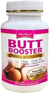 Butt Booster Pill Big Hip Big Butt 60 Tablets Supplements Vitamins US Seller - Picture 1 of 3