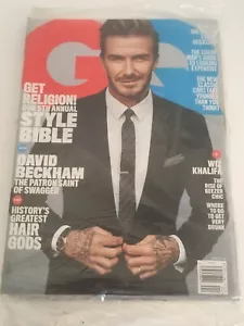 GQ MAGAZINE - David Beckham - April 2016 - New Sealed - Picture 1 of 2